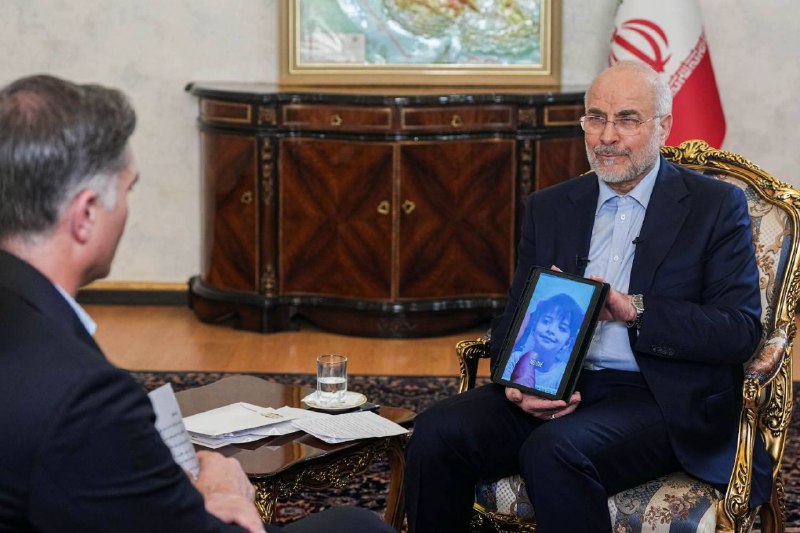 مصاحبه مهم قالیباف با رسانه آمریکایی/ پاسخ رئیس مجلس به تهدیدات آمریکا