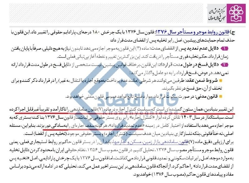 📸 مالکان به‌راحتی سقف ۲۵ درصدی اجاره مسکن را دور می‌زنند