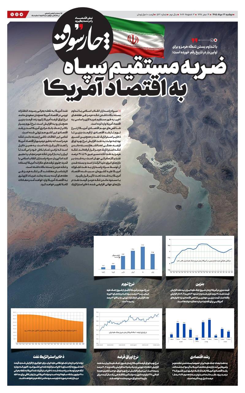 📸ضربه مستقیم سپاه به اقتصاد آمریکا