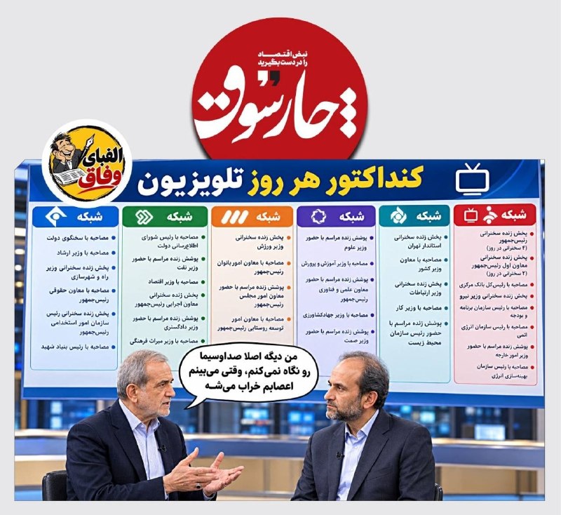 📸 علت نارضایتی پزشکیان از صدا و سیما فاش شد