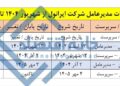 📸 سندروم صندلی‌های بی‌قرار در ایرانول/ ۴ مدیرعامل در یکسال!